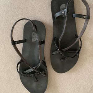 North Face Braided Black Size 8.5 Sandals